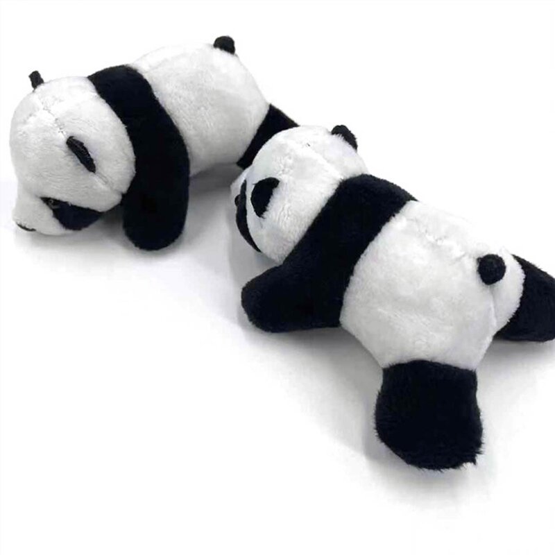 ตุ๊กตาแพนด้าเข็มกลัดบาร์สำหรับตุ๊กตา Pin Mini Panda สำหรับตุ๊กตาของเล่นสัตว์ Breastpin Sca