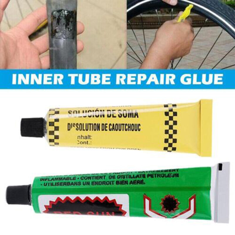 Pegamento de reparación de neumáticos de bicicleta, automóvil, motocicleta, tubo interior, pegamento de reparación de pinchazos, pegamento de reparación de neumáticos fuerte