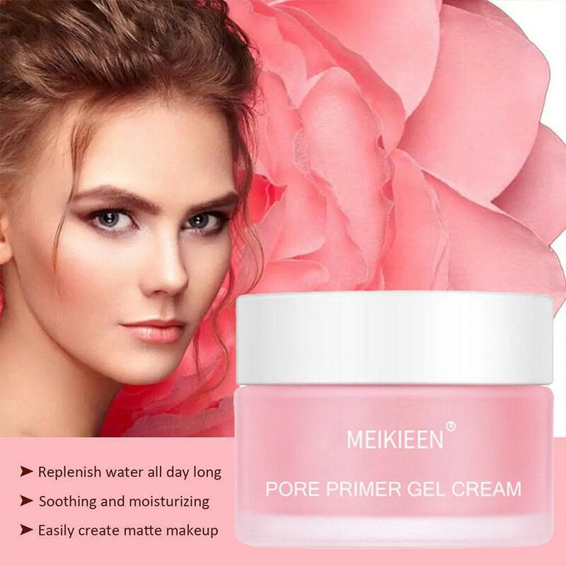 Smoothing Skin Pore Primer Concealer Invisible Pore Base Makeup Cream Tool Face Brightening Moisturizers Lines Fine Conceal E5H1