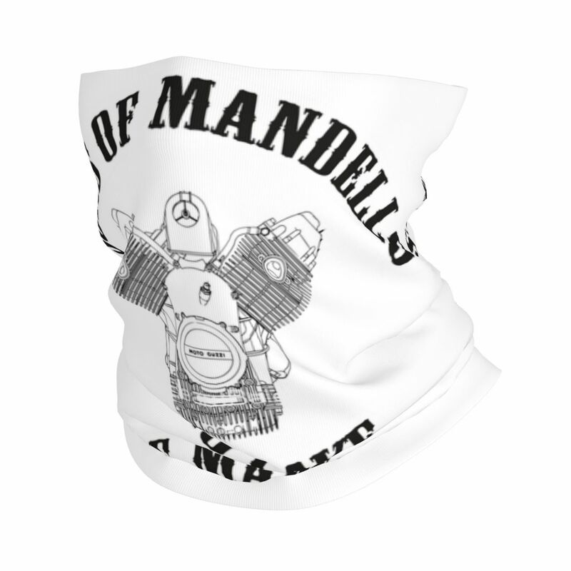 Sons Of Mandello Motor Bandana Neck Gaiter Printed Mask Scarf Multifunctional Cycling Scarf Fishing for Men Women Adult Winter