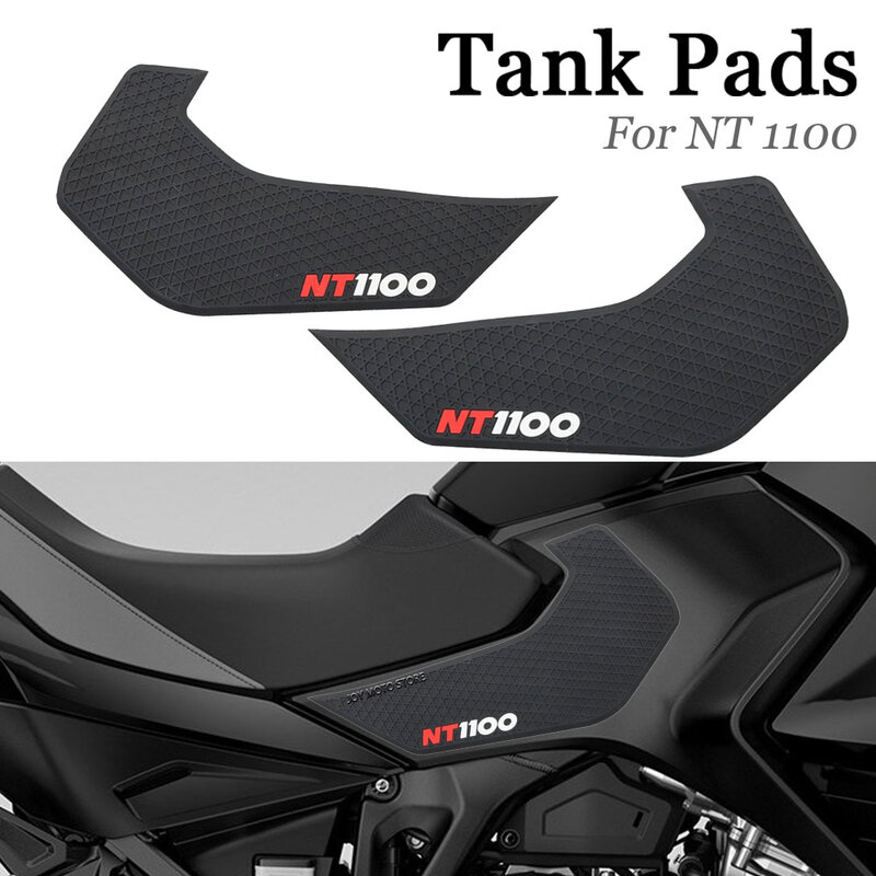 For Honda honda NT1100 nt1100 Motorcycle Accessories Fuel Tank Pad Protector Sticker Side Anti Slip Protection Pad Knee Grip