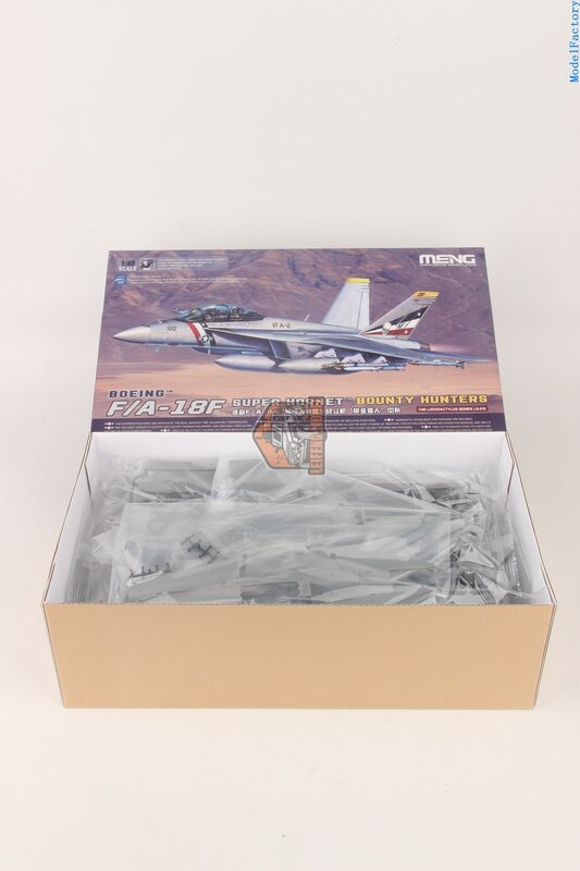 MENG LS-016 scala 1/48 F/A-18F Super Hornet "Bounty Hunters" aereo assemblare Kit modello