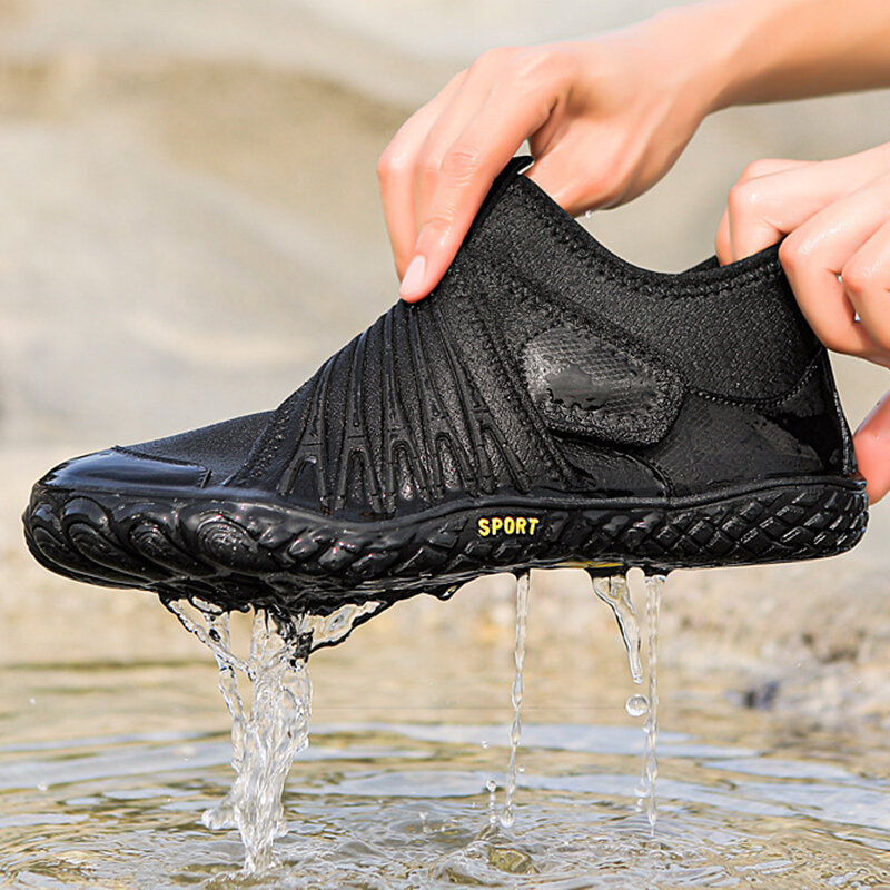Zapatos deportivos de secado rápido para hombre y mujer, calzado informal resistente al desgaste para deportes acuáticos y de playa, talla grande