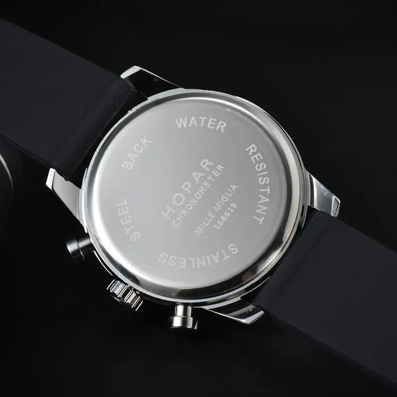 Reloj de negocios multifunción para hombre, cronógrafo de marca Original, de lujo, con fecha automática, de acero completo, AAA