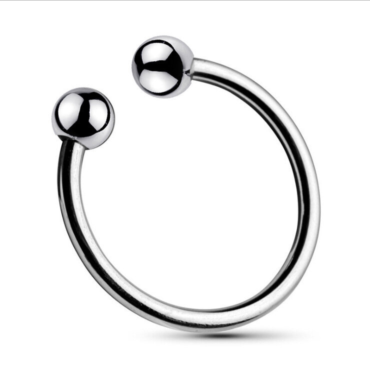 Penis Ring Stainless Rings Head Glan Stimulating Adult Products Male Sex Toys Metal Ring Sex Toys for Men Delay Ejaculation