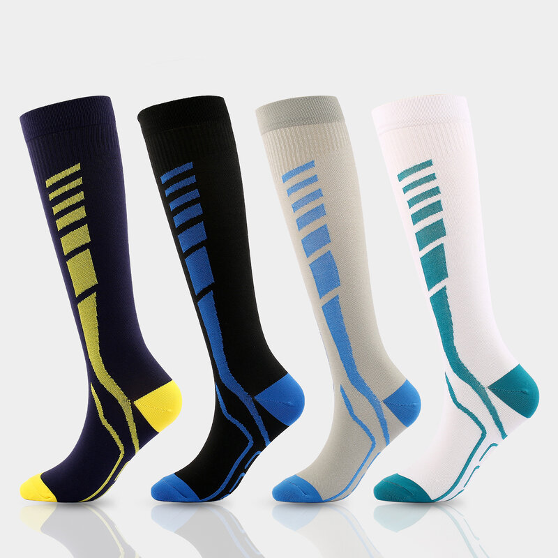 3 Pair Sport Compression Socks Men Run Moisture Absorption Quick Drying to Prevent Injury Compression Protection  Stocking
