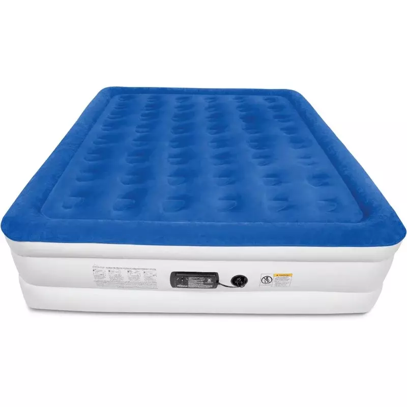 SoundAsleep Dream Series Luxury Air Mattress with ComfortCoil Technology & Built-in High Capacity Pump for Home & Campin