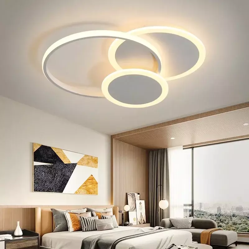 Lâmpada do teto LED moderno para Home Decor, Iluminação Interior, Lustre Lustre, Sala de estar, Sala de jantar, Study Corredor, Quarto