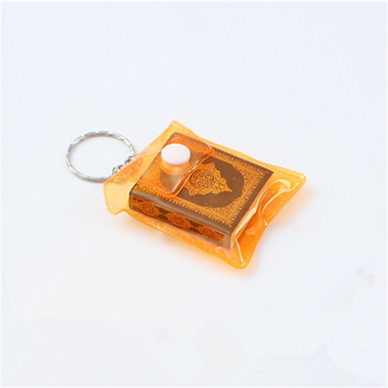 Mini porte-clés Sainte Bible avec couverture en PVC, pendentif livre chrétien avec porte-clés, décoration de sac à main, cadeaux souvenirs religieux