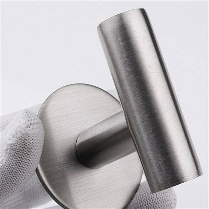 1 pz in acciaio inox argento Set di Hardware per il bagno portasciugamani porta carta igienica portasciugamani gancio per Bar accessori per il bagno
