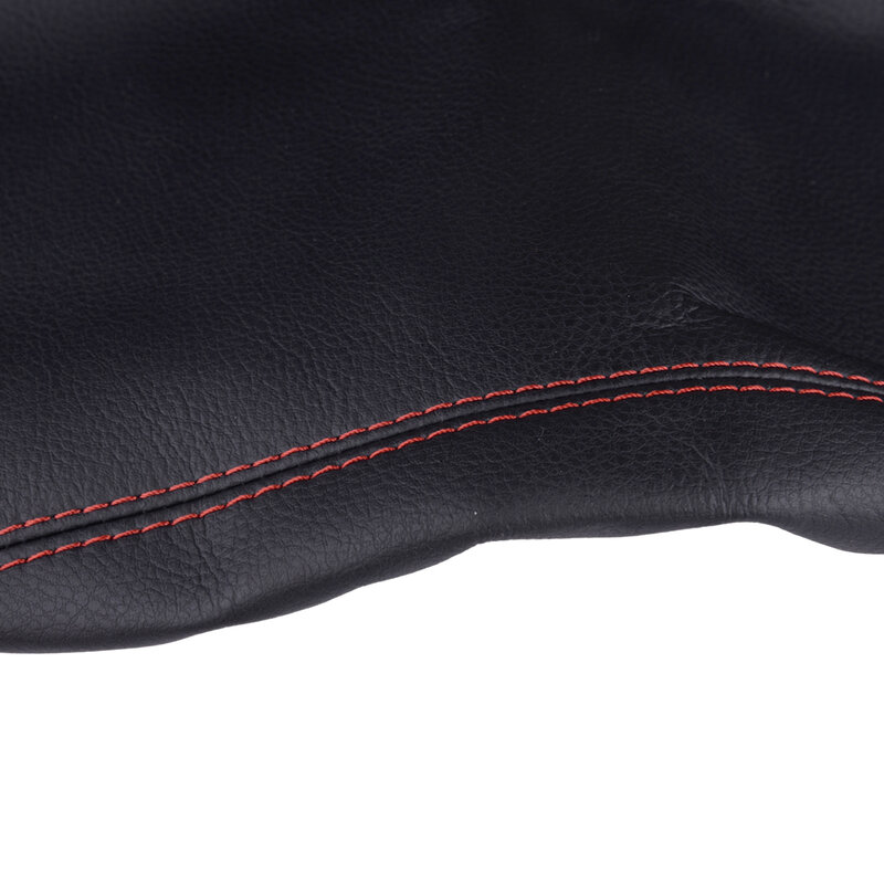 Juste de surface de boîte d'accoudoir de console centrale de voiture, cuir PU noir avec coutures rouges, adaptée pour Lexus NX200, 200t, NX300h, 2015-2018