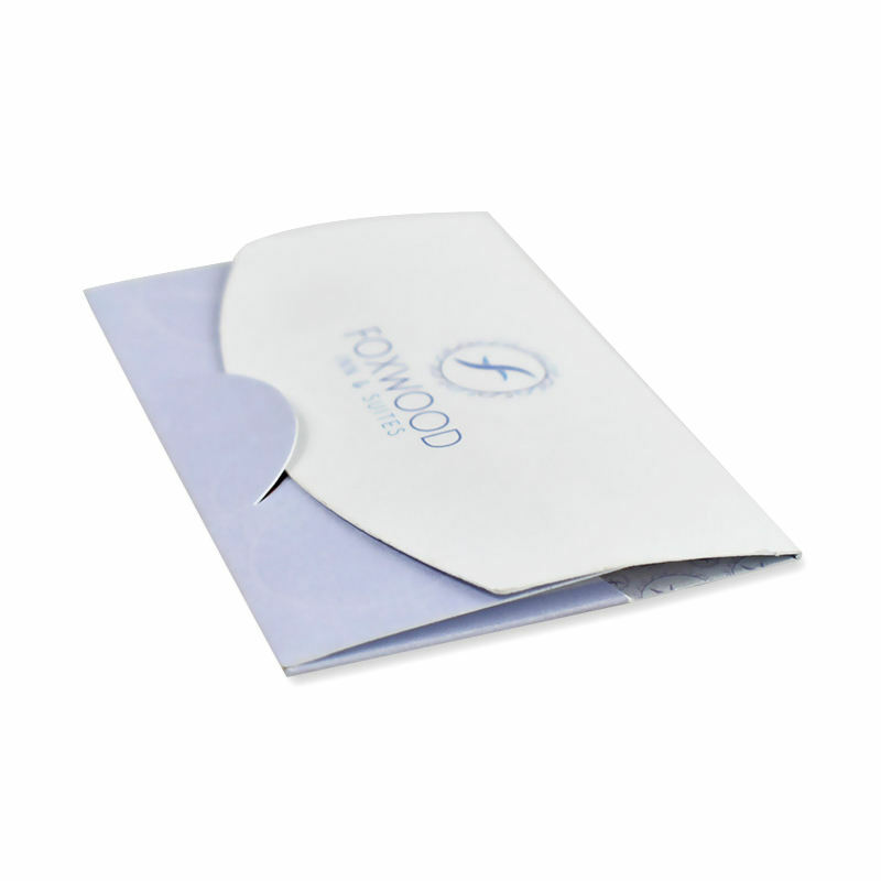 Imballaggio personalizzato della busta di cartone con Logo con carta di lusso busta del portafoglio busta regalo tenere la stampa Offset della carta chiave