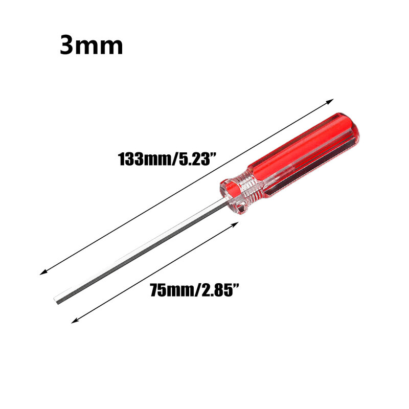 육각 스크루드라이버 도구 키트, 인체 공학적 설계, 마그네틱 팁, 전자 장난감 모델 수리용, 1.5mm, 2.0mm, 2.5mm, 3.0mm, 4.0mm, 5.0mm, 6.0mm