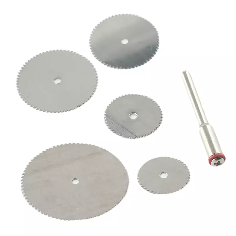 6pcs Circular Saw Blade Electric Grinding Cutting Disc For Rotary Cutter Tool Power Tool Accessories And Parts Replacement