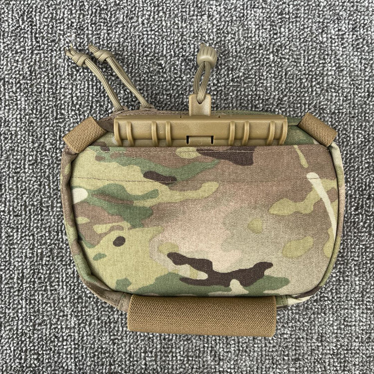 Chaleco táctico RAID Bag V2, bolsa Abdominal colgante inferior, bolsa miscelánea, bolsa médica de expansión, tela Original MC