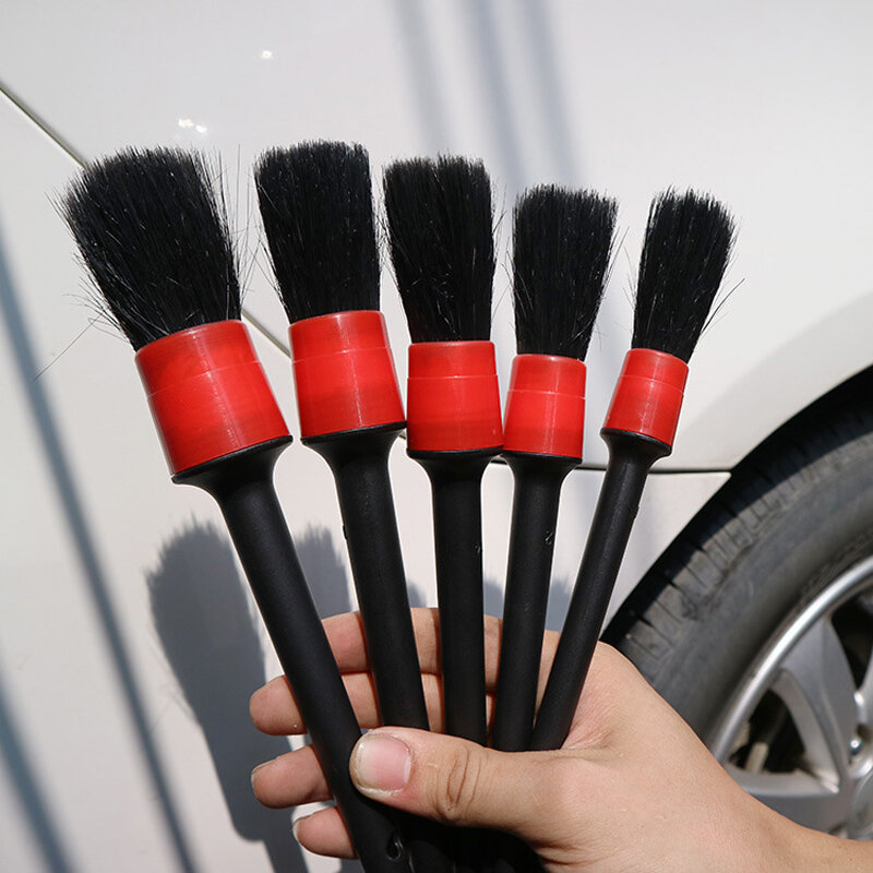 Auto Car Truck Detailing Brush Set Auto Washing Kit Car Wheels Interior Dashboard Air Outlet Vents Brush Cleaning Tools
