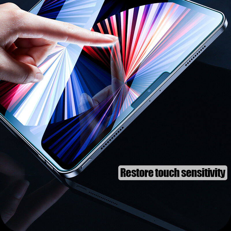 Filme de vidro temperado para apple tablet, protetor de tela para ipad air 3 2019 10,5 polegadas, anti-riscos, prevenção de explosões, 2pcs, a2152, a2123
