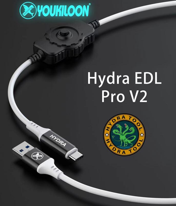 Cabo USB Tipo-C para Dongle Hydra, HYDRA V2, EDL PRO, Novo, 2024
