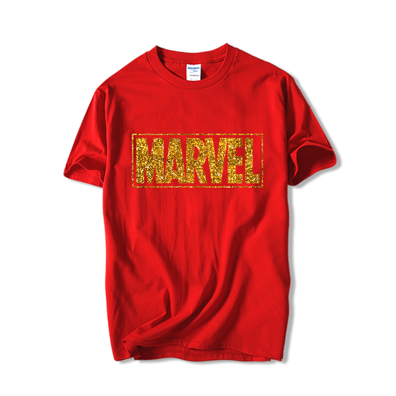 Футболка мужская с принтом Marvel Endgame, хлопковая рубашка с короткими рукавами, топ с принтом Мстителей, Y2K, лето 2024