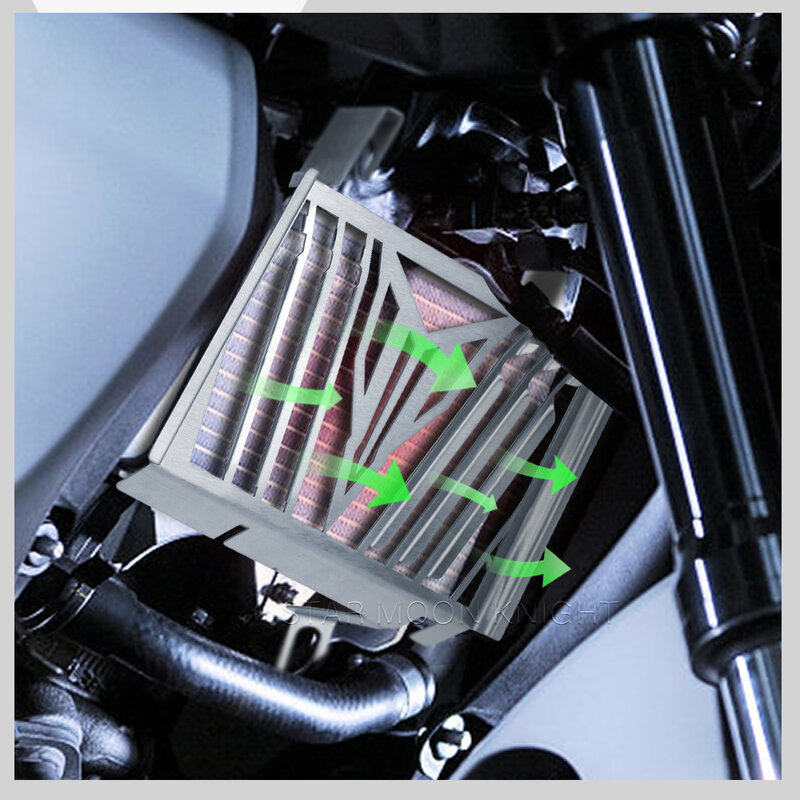 Penutup pelindung perlindungan kisi-kisi Radiator, aksesori sepeda motor baru untuk YAMAHA MT-125 MT125 MT 125 2020 2021 2022 2023-