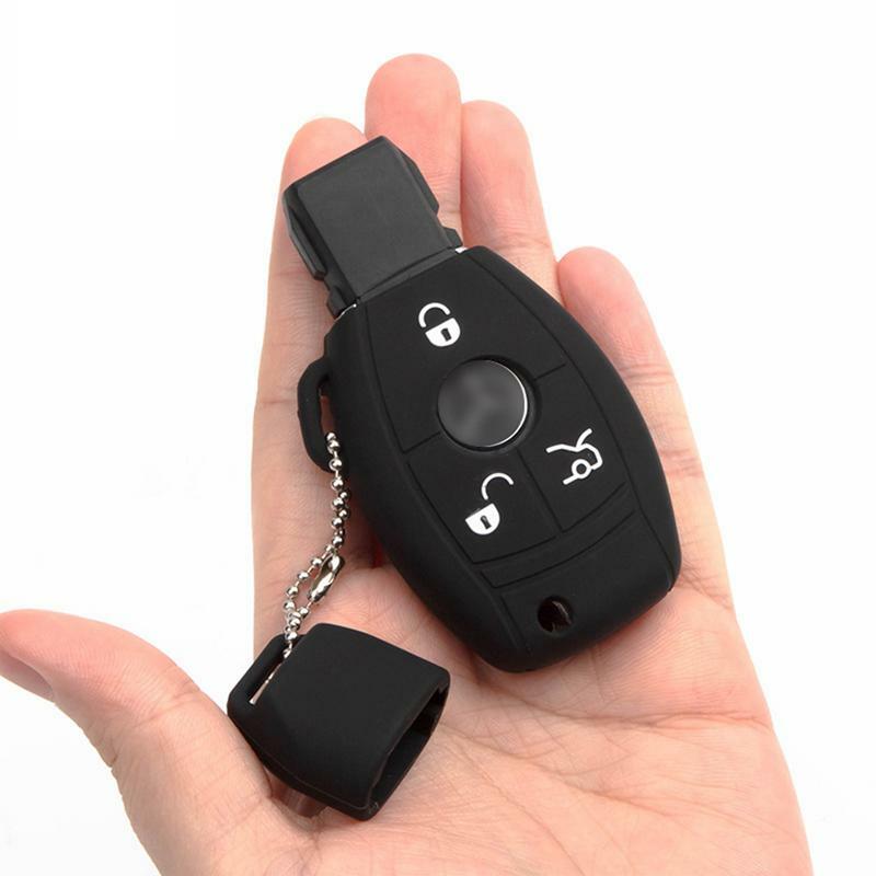 Soft Silicone Key Fob Cover, Key Fob Protector, fácil de usar, controle remoto, posição precisa
