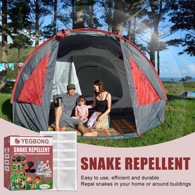 10pcs Snake Repellents Snake Away Repellents Snake Repelling Bags Repels Against Poisonous And Not Poisonous Snakes Rattlesnake