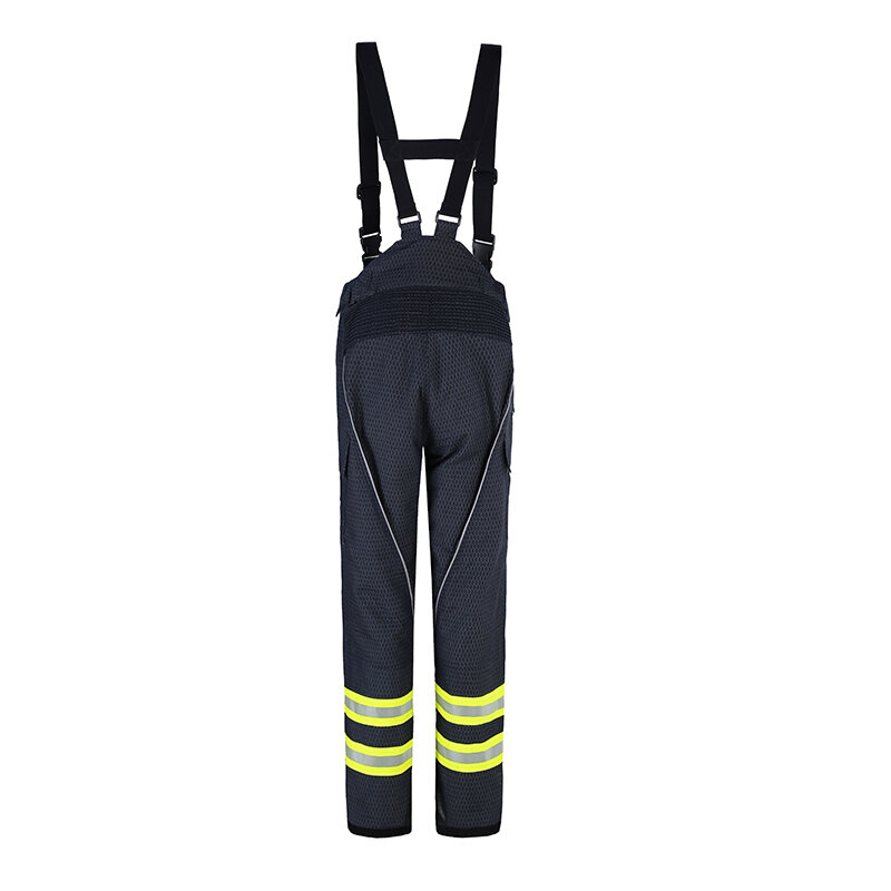 Pakaian pemadam kebakaran bersertifikasi CE EN469 biru dongker