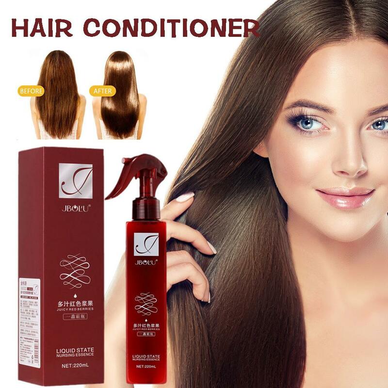 1pcs Hair Smoothing Leave-in Conditioner Smooth Treatment Leave-in Hair Perfume Care Elastic Conditioner 200ml Essence Hair C8O9