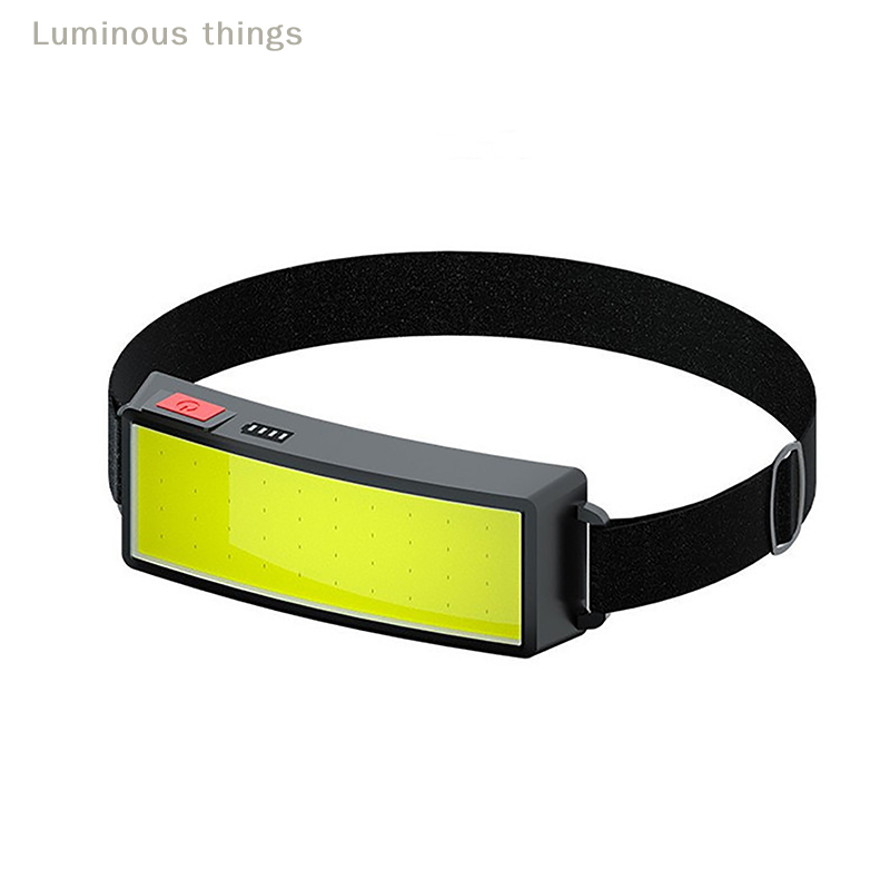 Outdoor LED COB Soft Lighting Headlamp Flashlight For Running, Cycling, Running, Fishing, Camping, Hiking