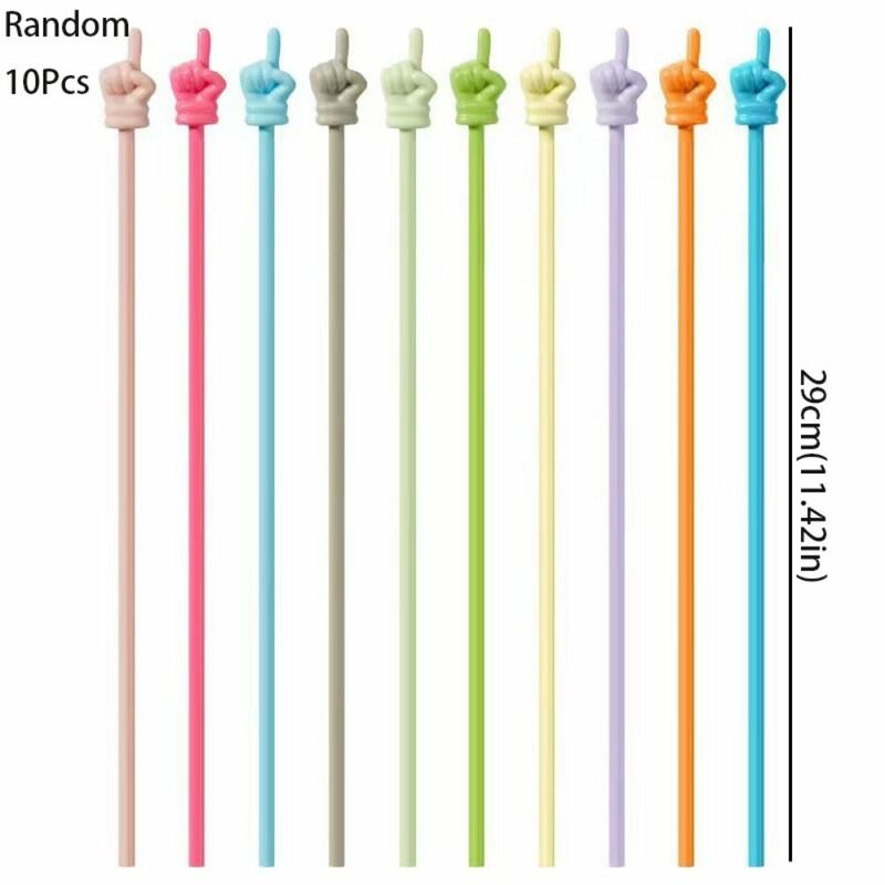 10 шт./набор, разноцветные палочки для чтения без заусенцев