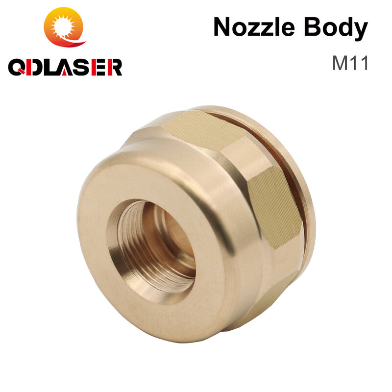 Qdlaser Precitec M11 Laser Nozzles Body Anti-Collision Accessoires Nozzles Houder Koperen Vezel Snijkop Vervangende Onderdelen