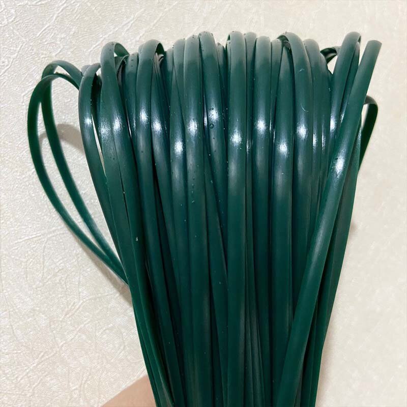 500g 4-5mm Width PE Synthetic Flat Rattan For Weaving Diy Handmade Flower Vase Bag Basket Crafts Knit Repair Chair Table