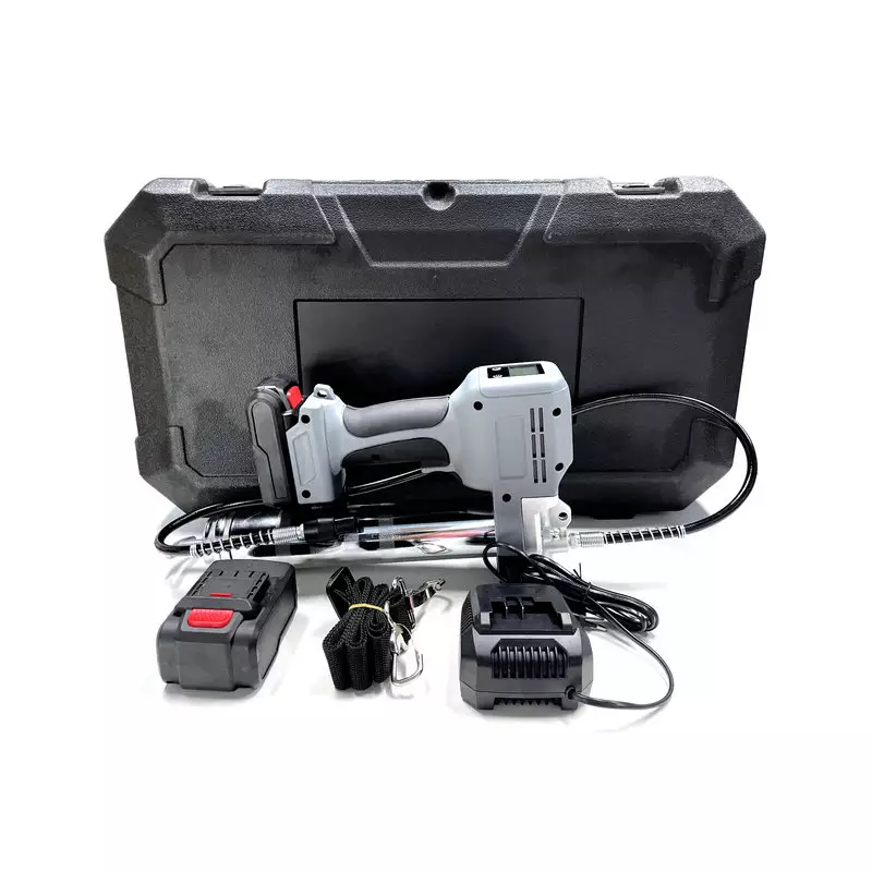Hot Sale Battery Automatic Grease Gun With Lcd Display Cordless Grease Gun Electric With Battery Digital