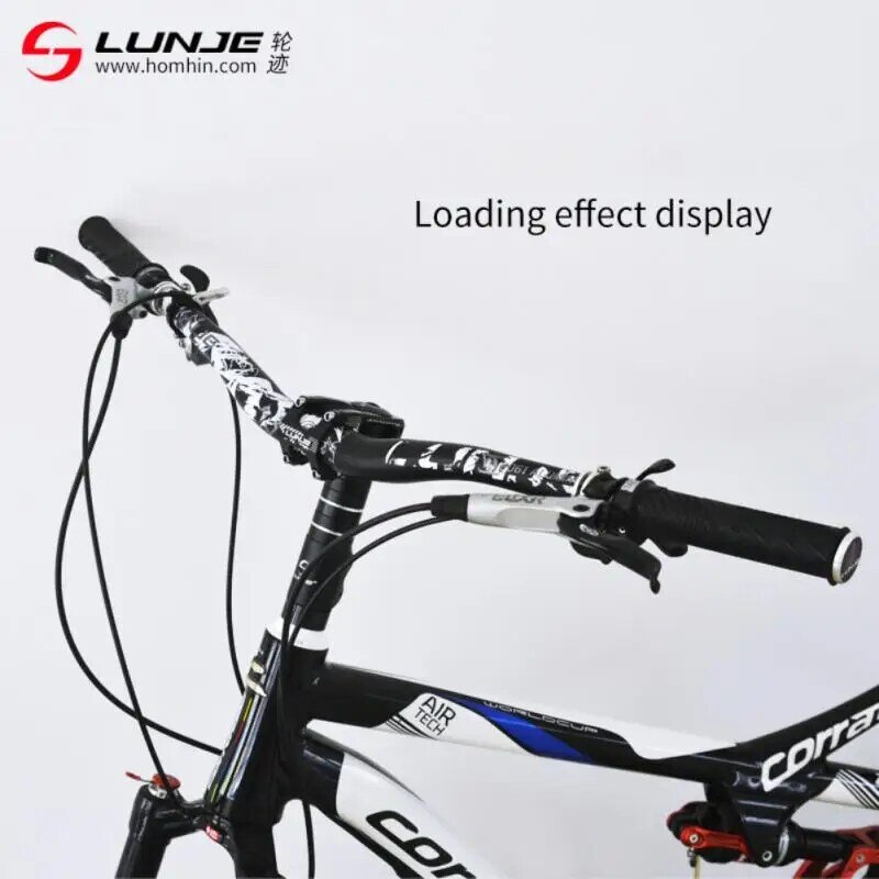 Manillar de bicicleta de aleación de aluminio, elevador de manillar de bicicleta de montaña, piezas cuadradas de bicicleta, 720mm, 780mm x 31,8mm