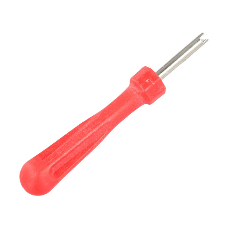 Car Tire Valve Core Removal-Tools Tyre Valve Core Wrench Spanner Tire Repair Kit Red  Parts Accessories
