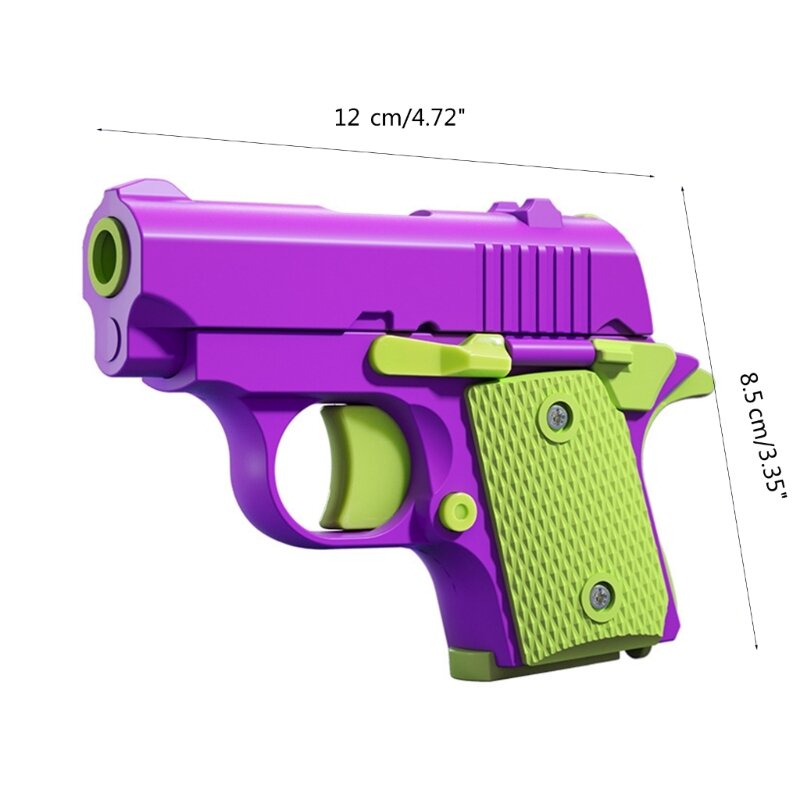 Anti-Stress Mini Guns Toy Sensory Guns Decompression Fidgets Guns Toy for Kids Student Anxiety Reliever Toy