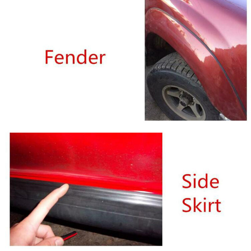 2M Car Rubber Sealing Strip Inclined T-Shaped Weatherproof Edge Trim Universal Auto Trunk Lid Gap Seal Strip Car Door Seal Strip