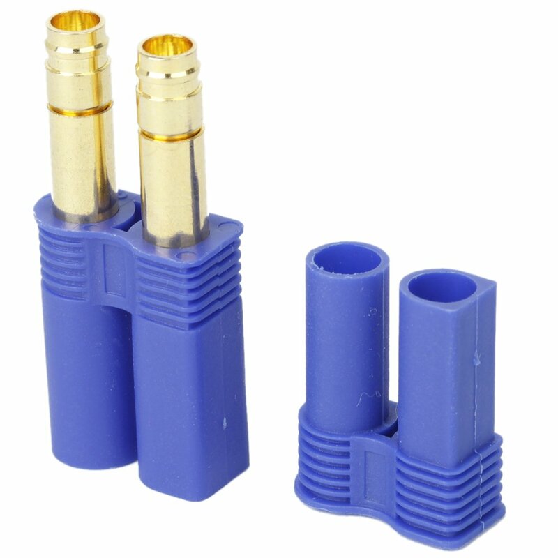 5 Pairs of EC5 Banana Plug Bullet Connector Female+Male for RC ESC LIPO Battery/Motor