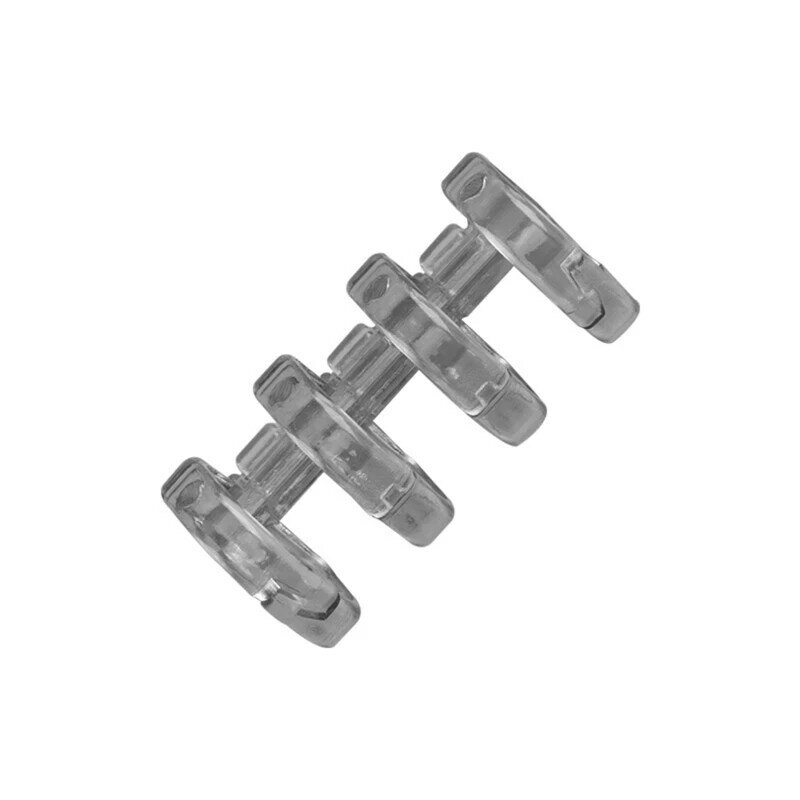 4-Ring Binding Coil Houden 100 Vel Binding Kaarten Losbladige Refill Papier HX6A