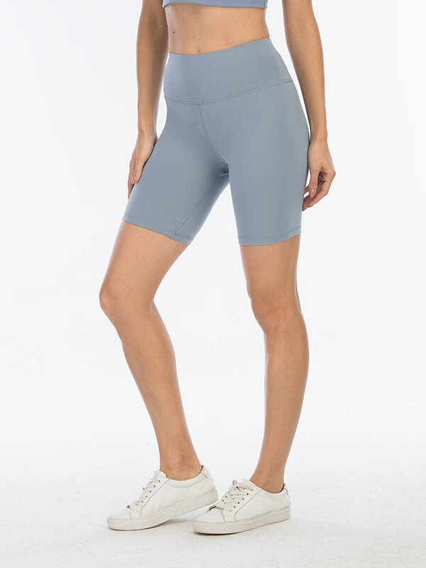 Celana pendek Gym seksi 14 warna 2023 celana pendek warna polos pinggang tinggi melar Skinny latihan Coquette cantik