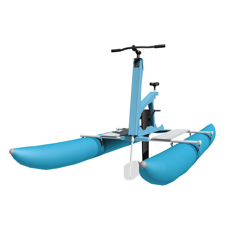 Foldable inflatable PVC Pontoons Propeller aluminum alloy frame Water Bikes inflatable Sea Bikes