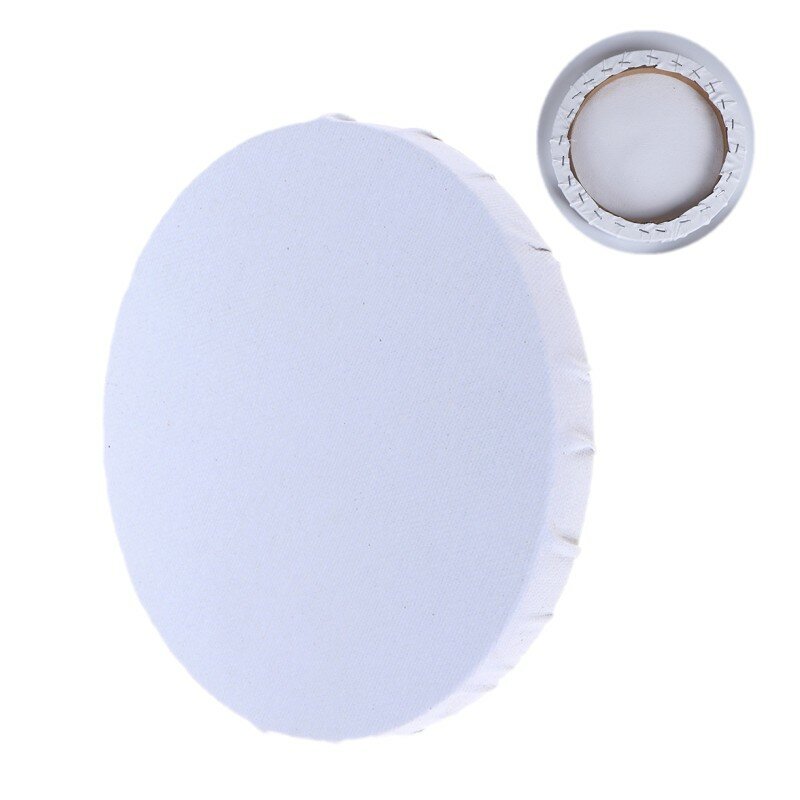 1PC 10cm 15cm Mini White Blank White Stretched Artist Canvas Art Board Acrylic Oil Paint Children's Day gifts DIY Craft Supply