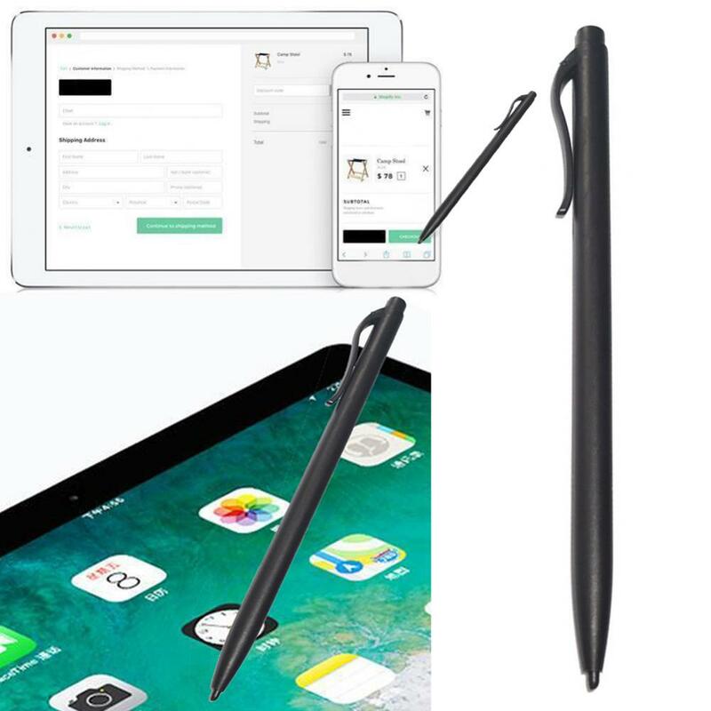 Pensil gambar layar sentuh Universal untuk iOS Android, pena Stylus menggambar layar sentuh resitif kapasitif