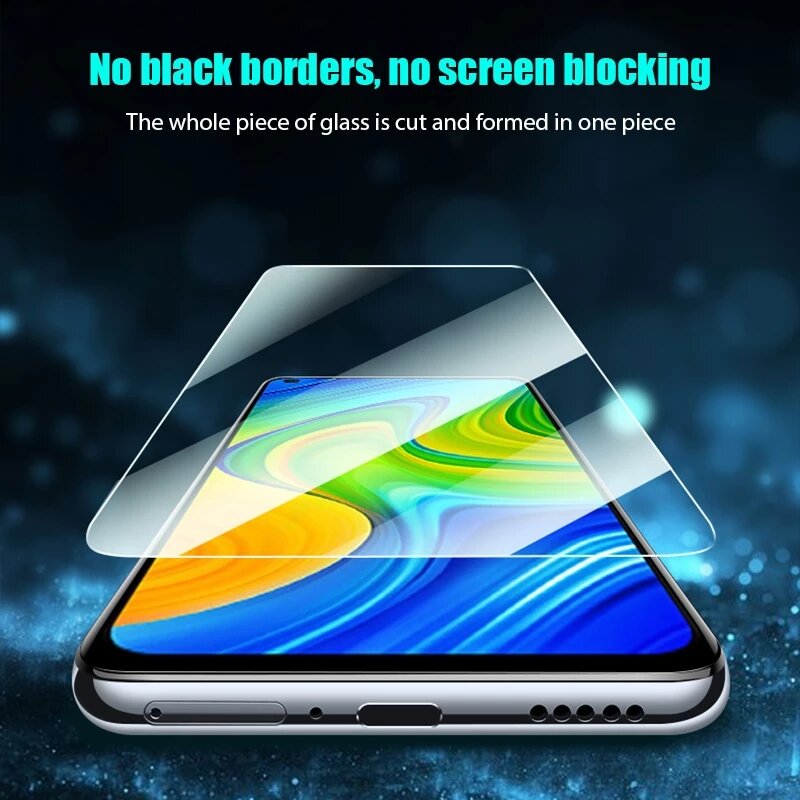 Защитное стекло для Poco X3 Pro X3 NFC M5S M5, 4 шт., Защитная пленка для экрана Xiaomi Poco F3 F4 GT F2 Pro M3 M4 X4 Pro, зеркальное стекло