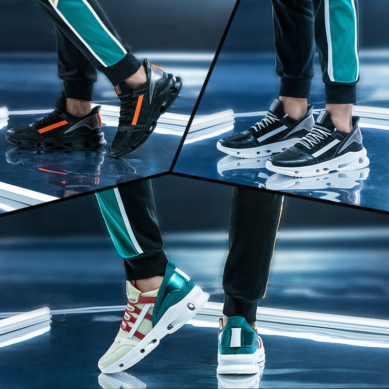 Onemix trilha tênis de corrida para homens moda tecnologia tendência homem ao ar livre atlético formadores esporte tênis andando sapatos