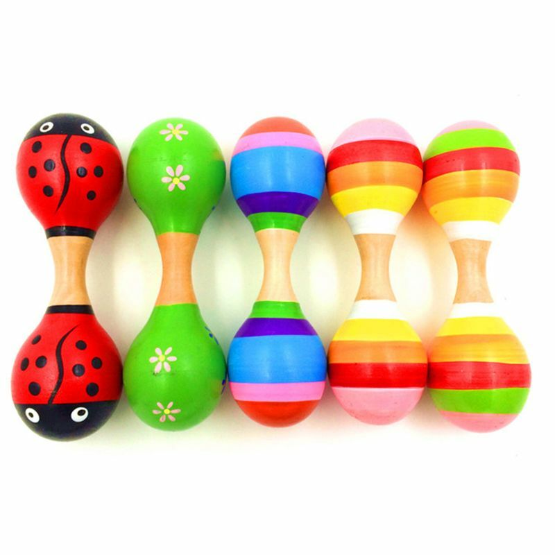 Q0KB Kids for Play Toy Double for Head Sand Hammer Portable Multifunctional Table Game Music Instrument Rattle Shaker Baby Gi