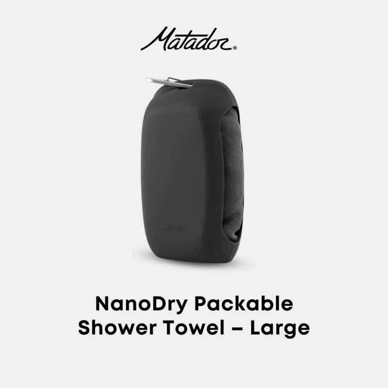 Matador Nano-Toalla de secado rápido portátil para exteriores, Toalla de baño plegable de segunda generación, superabsorbente