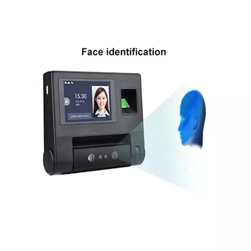Palm face Reconocimiento de huellas dactilares sin contacto, máquina de asistencia de tiempo de empleado con software SDK gratis, venta al por mayor