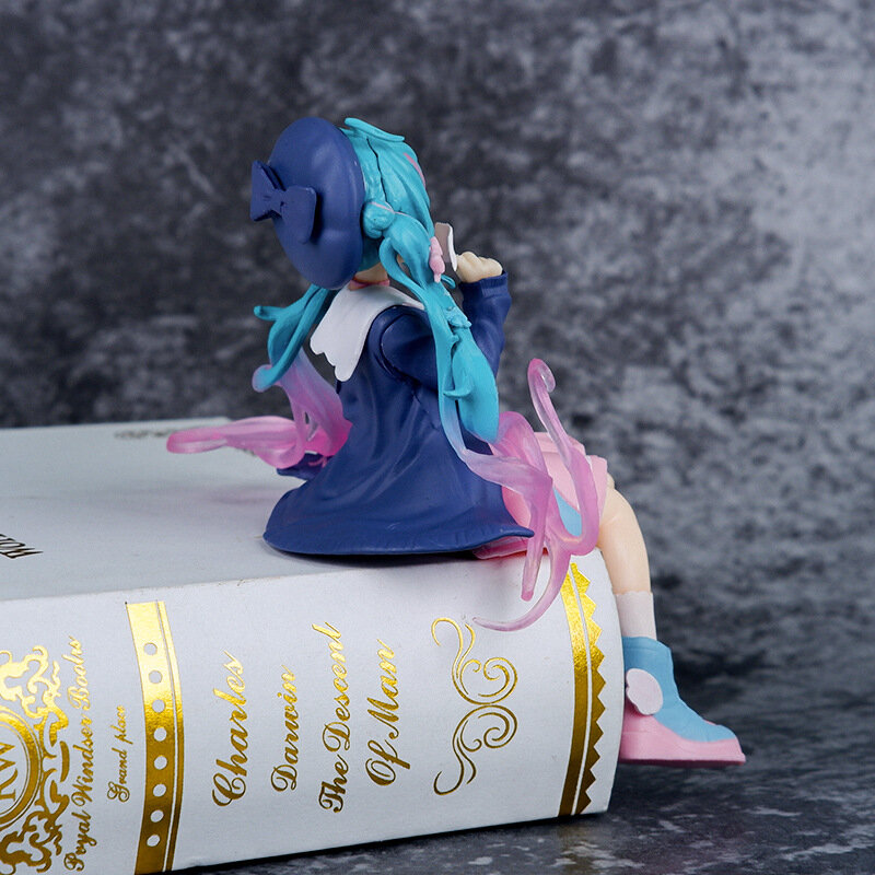 Figuras de acción Miku de Hada de Las Flores, modelo de colección de PVC para niñas lindas, juguetes de muñeca, periféricos de Anime, adornos de coche de juego de marea, 12cm