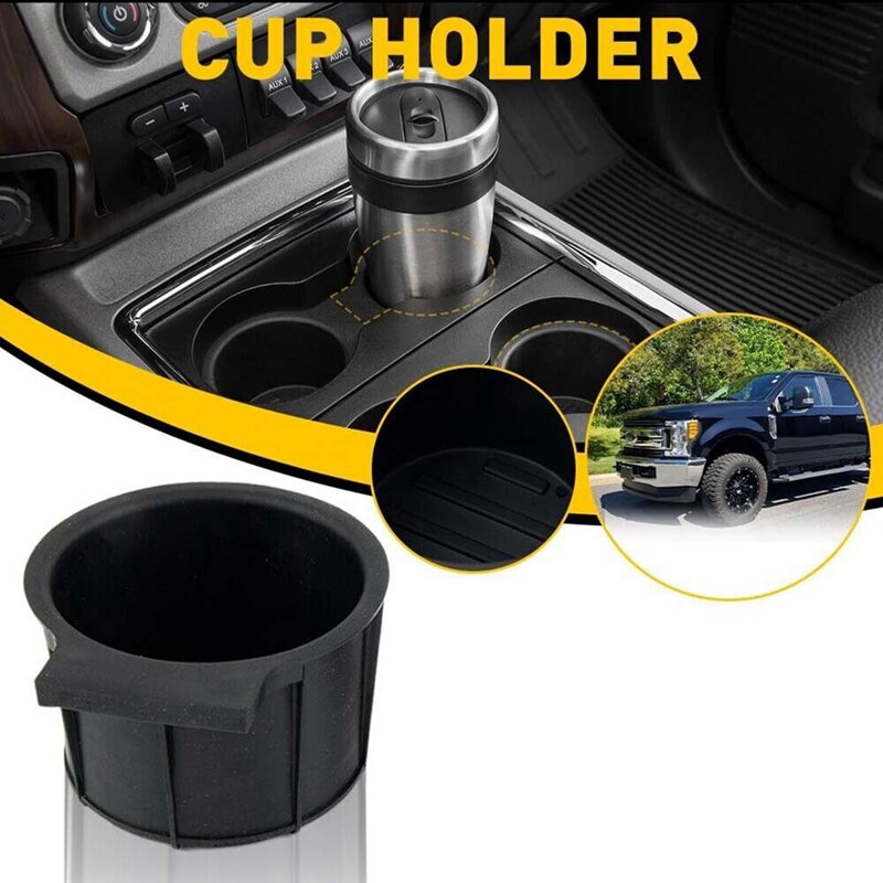 Car Front Center Console Cup Holder For Ford F250 F350 F450 F550 2011-2016 Parts CC3Z-2813562-AA BC3Z-2813562-AA